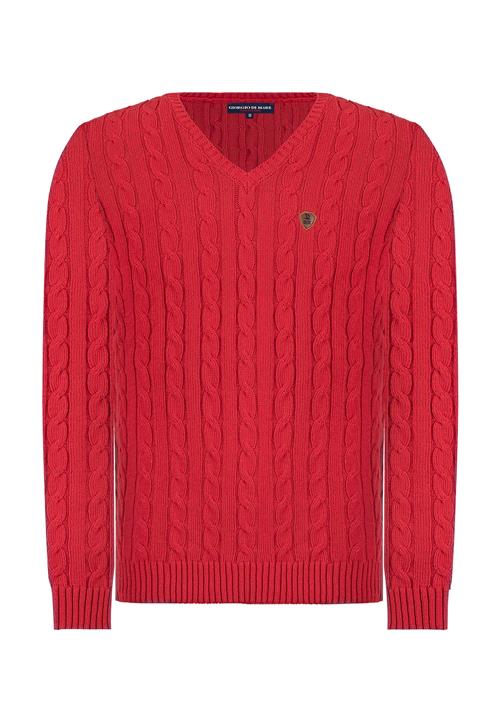 Giorgio di Mare Pullover  brun / rød