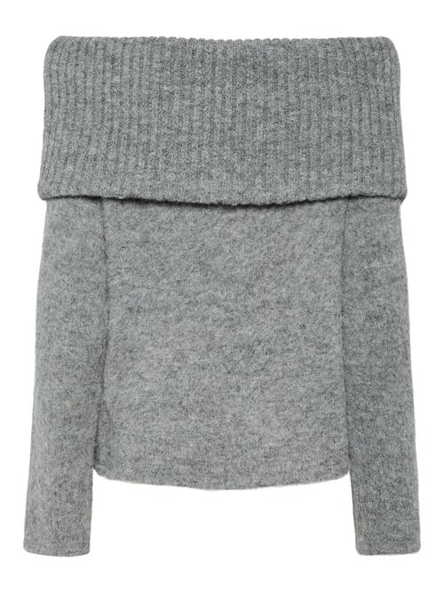 PIECES Pullover 'PCPam'  grå-meleret