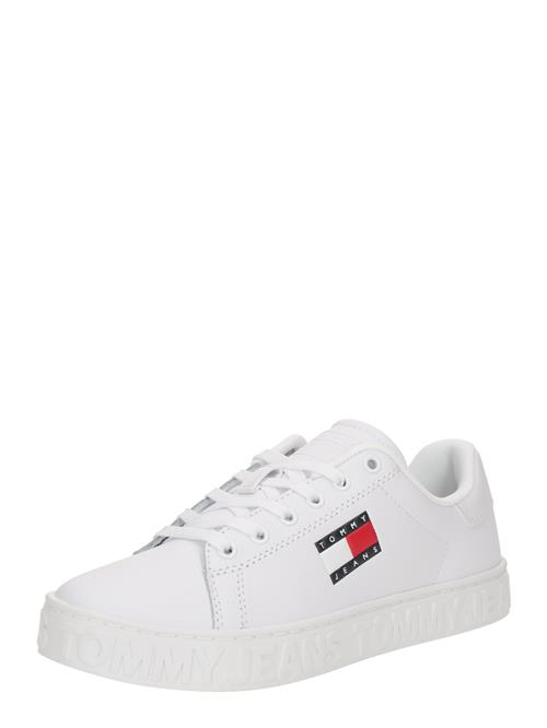 Se Tommy Jeans Sneaker low 'Essential'  navy / rød / hvid ved About You