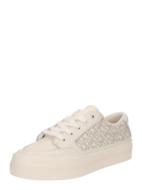 TOMMY HILFIGER Sneaker low  brun / uldhvid