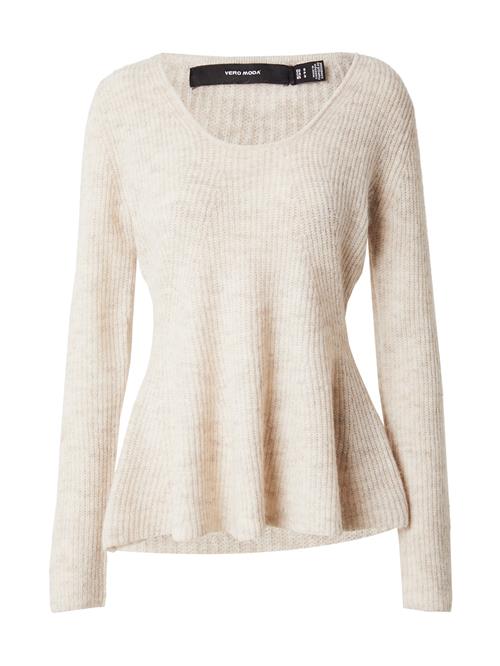 VERO MODA Pullover 'VMDESMA'  beige-meleret