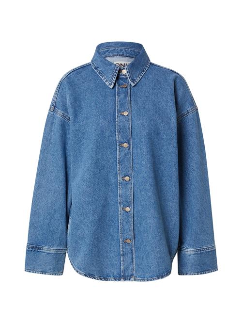 ONLY Overgangsjakke  blue denim