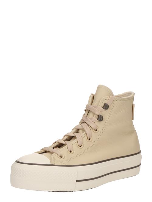 CONVERSE Sneaker high 'CHUCK TAYOR ALL STAR LIFT'  creme / lysebrun