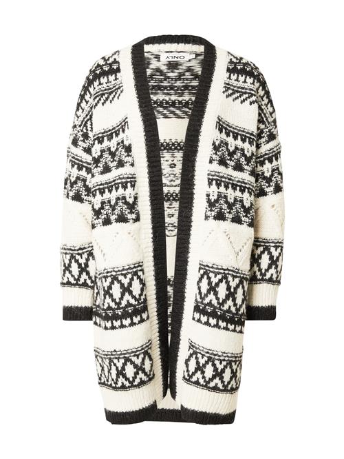 ONLY Cardigan 'ONLSHIRLY'  beige / sort