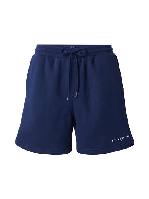 Tommy Jeans Bukser  navy / hvid