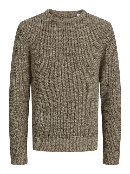 JACK & JONES Pullover  ecru / brun