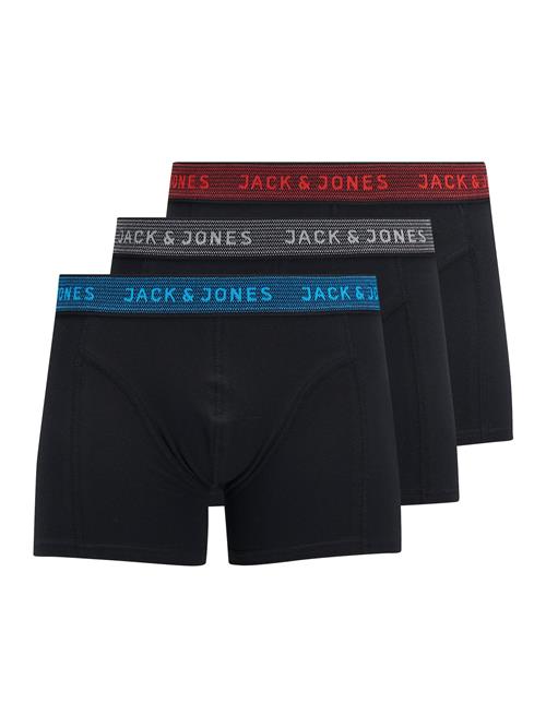 JACK & JONES Cargobukser  blå / grå / rød / sort