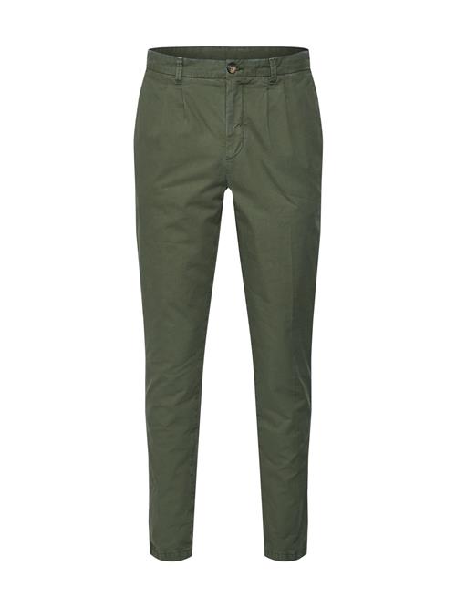 DAN FOX APPAREL Lærredsbukser 'Anton'  khaki