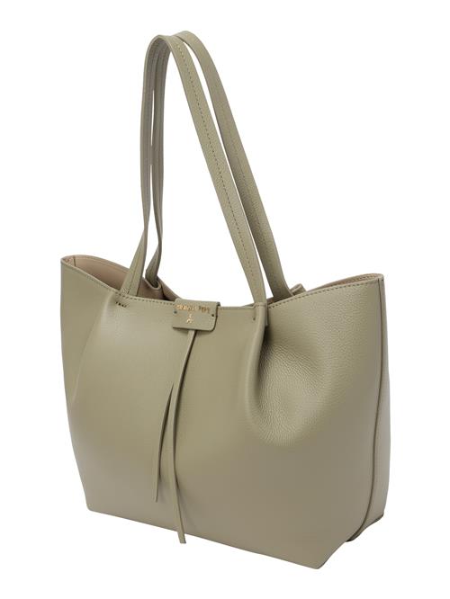 PATRIZIA PEPE Shopper 'New Cuoio'  guld / oliven