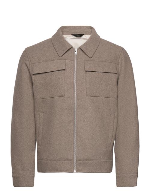 Jack & Jones Jjemorrison Wool Jacket Sn Jack & J S Beige