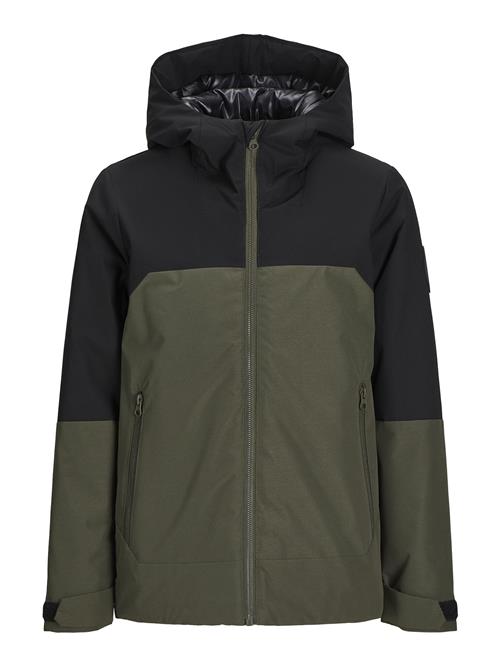 Jack & Jones Junior Vinterjakke  grøn / sort