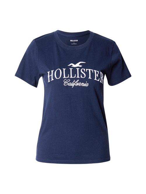 HOLLISTER Shirts  navy / hvid