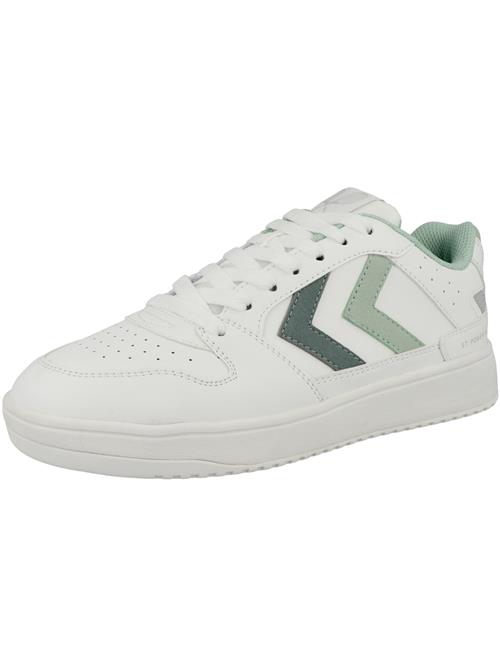 Se Hummel Sneaker low  pastelgrøn / mørkegrøn / hvid ved About You