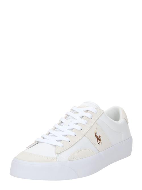 Polo Ralph Lauren Sneaker low 'SAYER SPORT'  beige / brun / gul / hvid