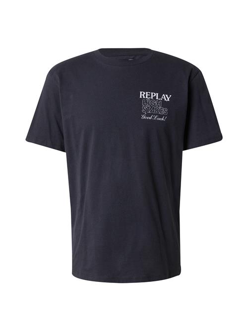 REPLAY Bluser & t-shirts  gul / grå / petroleum / sort