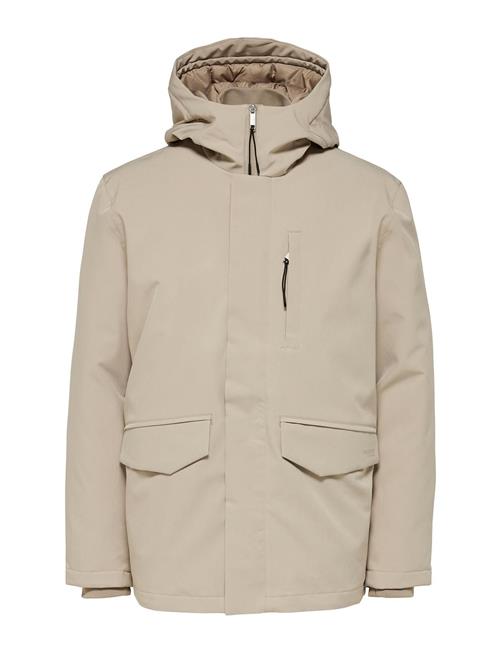 Selected Homme Slhpiet Jacket B Selected Homme Cream