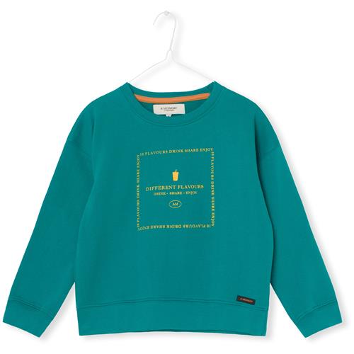 A Monday in Copenhagen Sweatshirt 'Ziggy Blouse'  pastelblå / gul