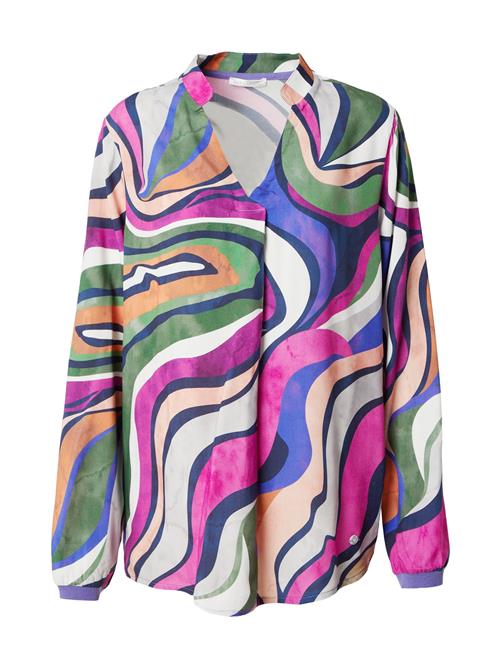 Key Largo Bluse 'KEEN'  blå / grøn / orange / pink