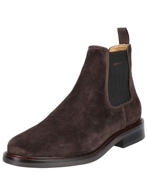 GANT Chelsea Boots 'St Fairkon'  mørkebrun / sort