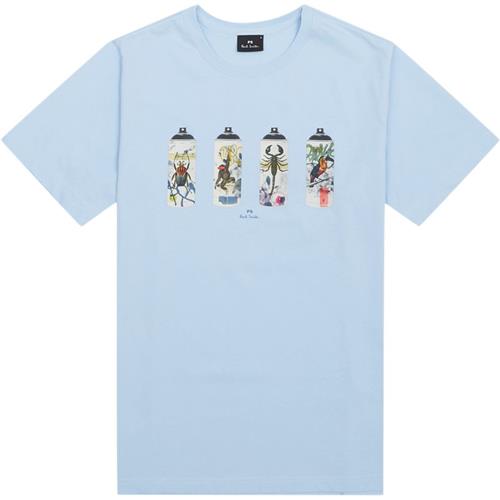 Ps By Paul Smith - 011R-PP5080 REG FIT T SHIRT ANIMAL SPRAY CANS T-shirts