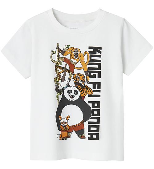 Name It T-shirt - NmmJac Kung Fu Panda - Bright White/Vertical T