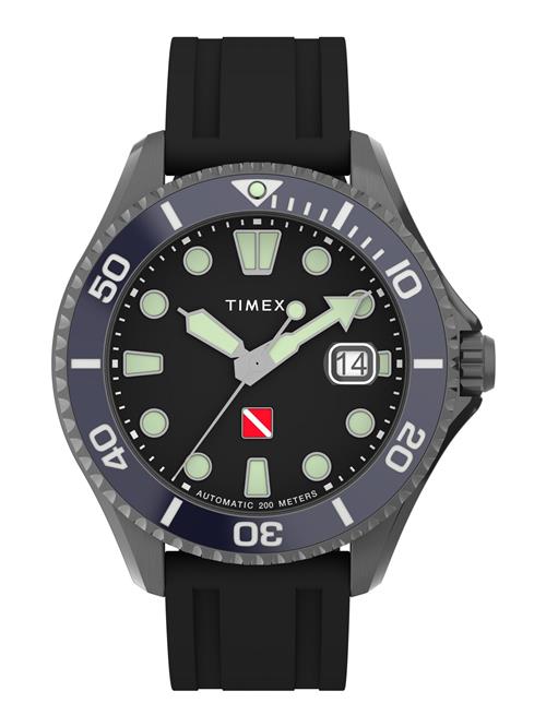 TIMEX Analogt ur 'Deep Water'  grå / sort