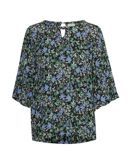 Kaffe Bluse 'Riana'  blandingsfarvet / sort