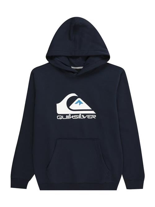 QUIKSILVER Sweatshirt  mørkeblå / hvid