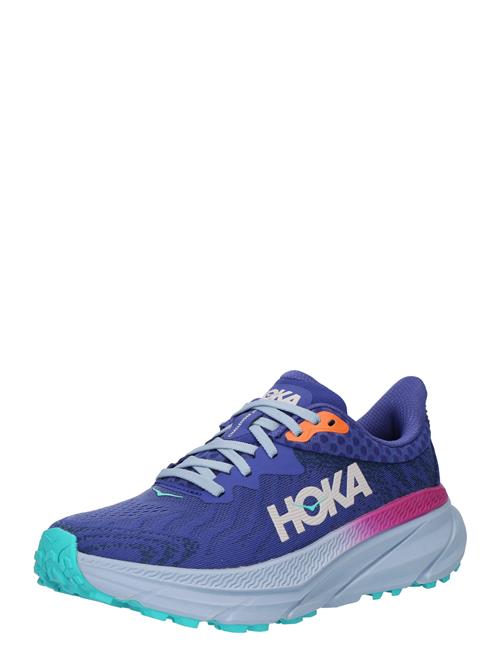 Hoka One One Løbesko 'CHALLENGER 7'  royalblå / orange / pink / hvid