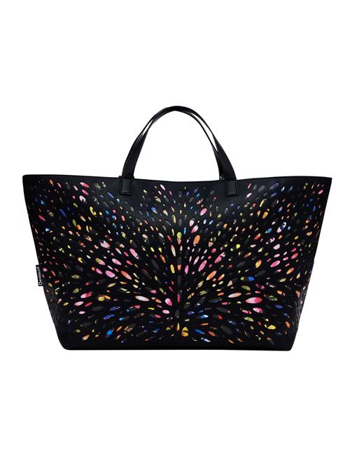 Desigual Shopper 'Blackwell Cahuil'  blå / grøn / lyserød / sort