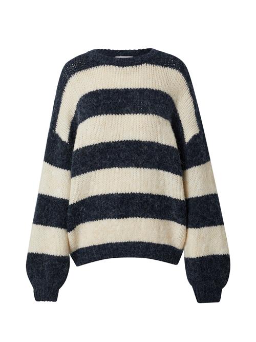 noar studios Pullover  creme / navy