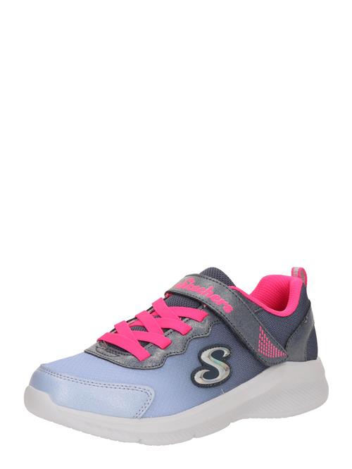 SKECHERS Sneakers 'WAVE 92'  dueblå / lyseblå / pink