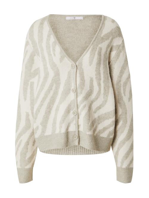 Se Hailys Cardigan 'An44ima'  lysebeige / greige ved About You