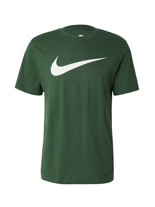 Nike Sportswear Bluser & t-shirts 'Swoosh'  grøn / hvid