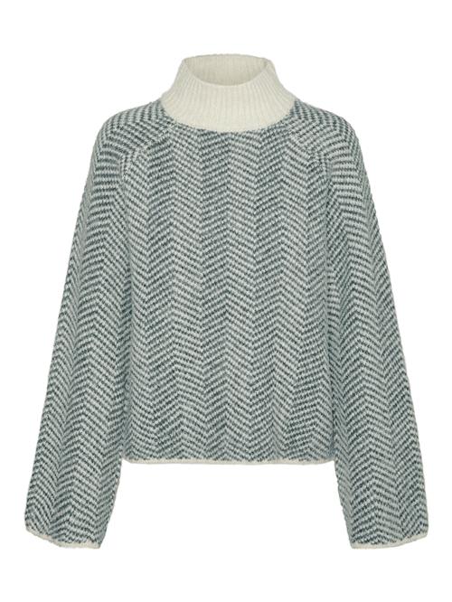 Se VERO MODA Pullover 'VMNAOMI'  creme / grå ved About You