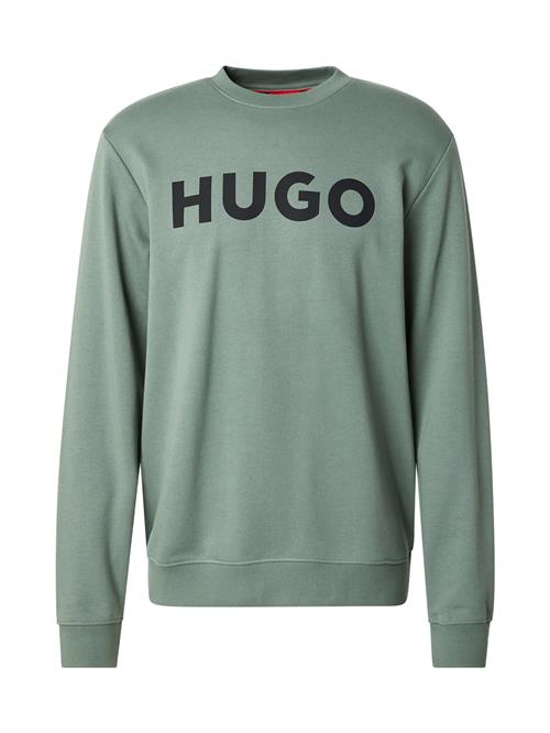 HUGO Sweatshirt 'Dem'  grøn / sort