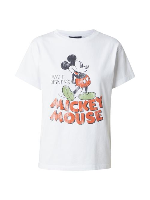 TOPSHOP Shirts 'Disney Mickey Mouse'  ecru / siv / mørkeorange / sort