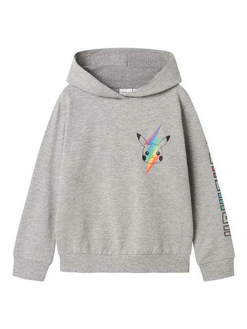 NAME IT Sweatshirt 'Pokémon '  grå / blandingsfarvet