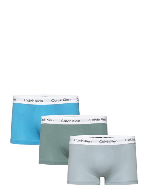 Se Calvin Klein Low Rise Trunk 3Pk Calvin Klein Green ved Booztlet