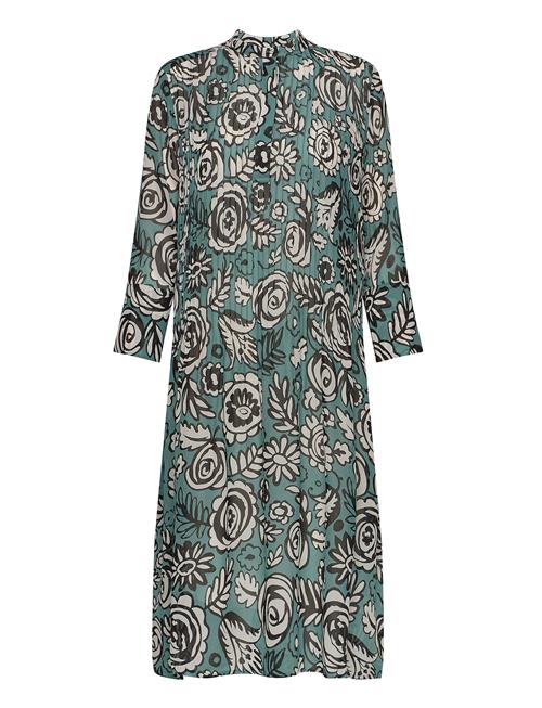 Elm Shirt Dress Aop 9695 Samsøe Samsøe Green