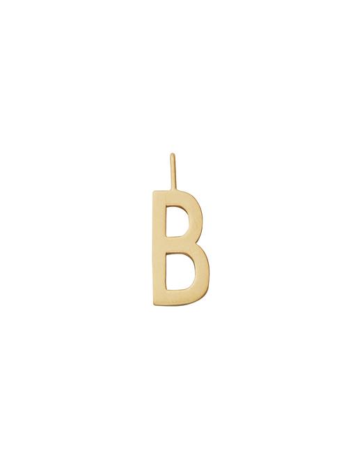 Design Letters 16Mm Matt 18K Gold Plated Silver A-Z Design Letters Gold