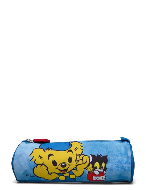 Euromic Bamse Happy Friends Round Pencil Case Euromic Blue