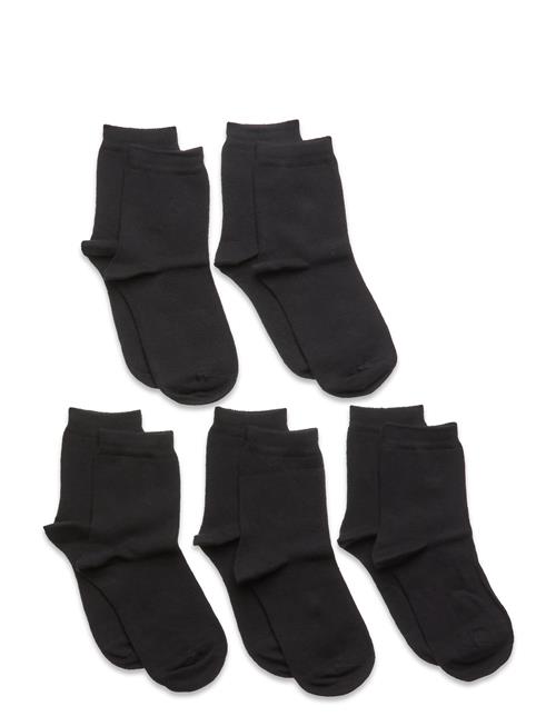 Claudio Claudio Kids 5Pk Org. Cot Sock Claudio Black