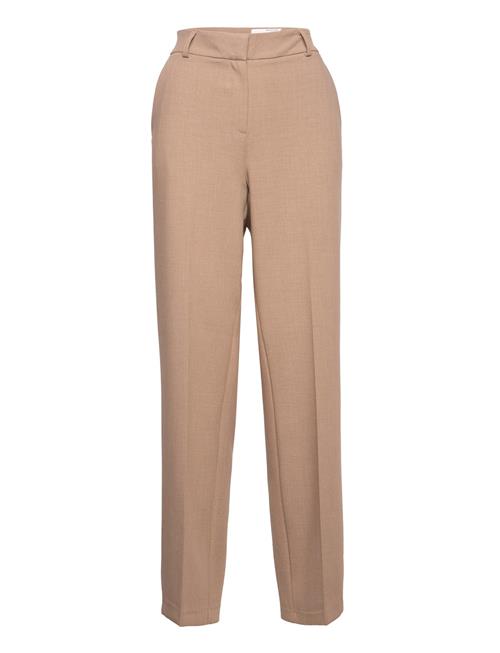 Selected Femme Slfrita Mw Wide Pant Camel Mlg B Selected Femme Beige