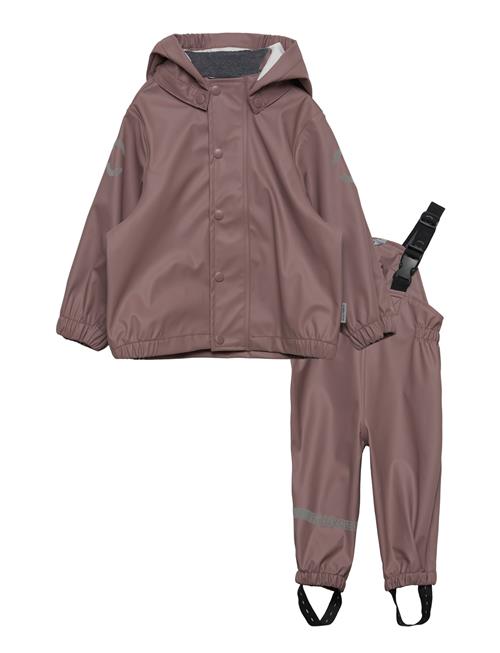 mikk-line Pu Rain W. Susp. Recycled Mikk-line Pink