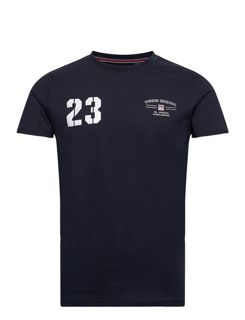 VINSON Vin T-Shirt Maverik Men VINSON Navy