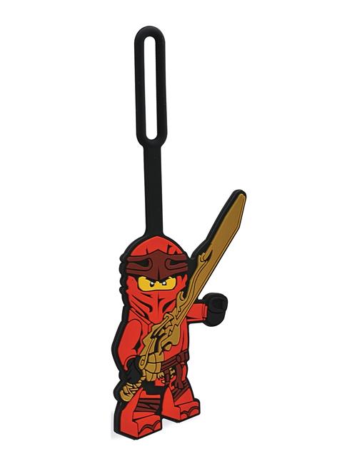 Euromic Lego Ninjago Bag Tag, Kai Euromic Red