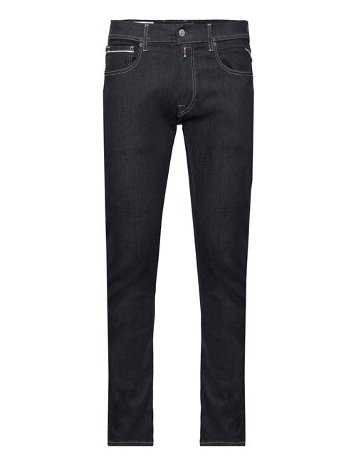 Replay Grover Trousers Straight Forever Dark Replay Blue