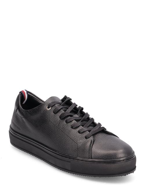 Tommy Hilfiger Premium Cupsole Grained Lth Tommy Hilfiger Black