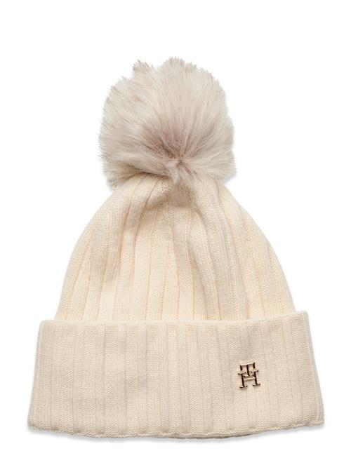 Tommy Hilfiger Essential Chic Pompom Beanie Tommy Hilfiger Cream